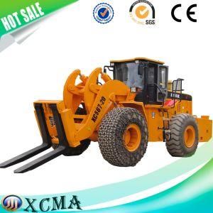 China Xcma Rate Load 20 Tons Stone Diesel Forklift Wheel Loader Factory