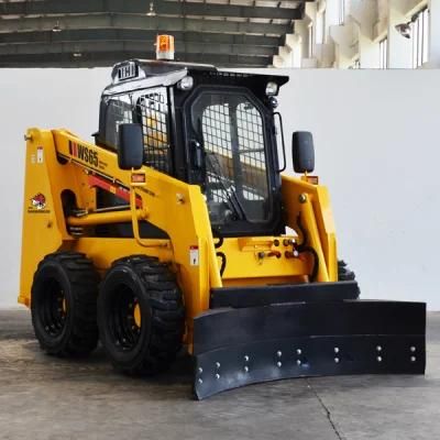 Small Mini Front Skid Steer Wheel Loader Backhoe for Garden