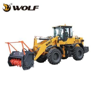 Construction Machinery Manuacturer Wolf Wl927 Forestry Wheel Loader in South America