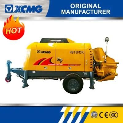 XCMG Official Hbt6013K 60m3/H Diesel Trailer Mounted Concrete Pump