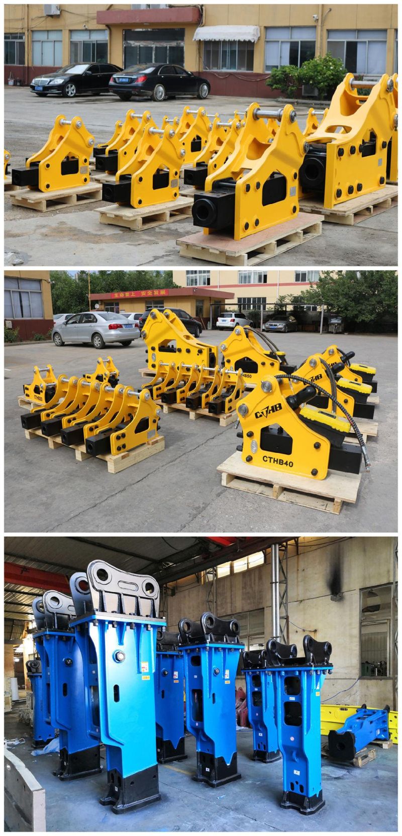 Shandong Yantai High Quality Soosan Hydraulic Rock Breaker