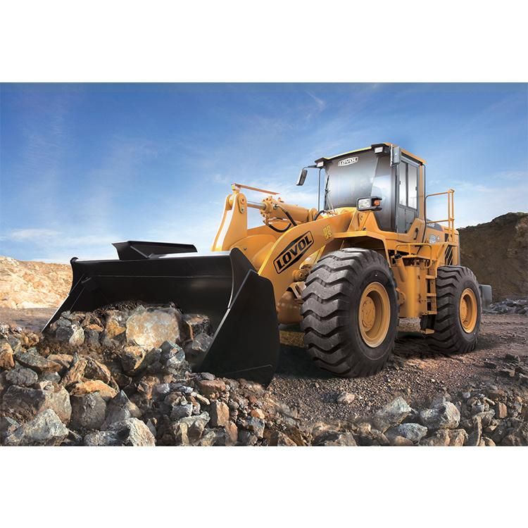 Top Quality Foton Lovol FL955 5t 3m3 Used Wheel Loader with Weichai Engine Hot Sales for Africa