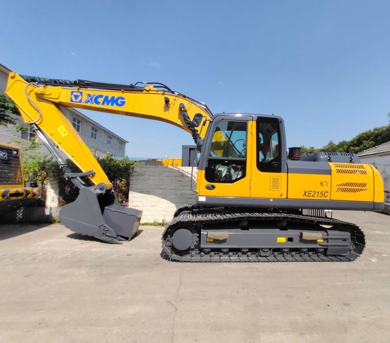 Low Price Xe215c 21ton Famous Brand 21ton Excavator with Isuzu Engine