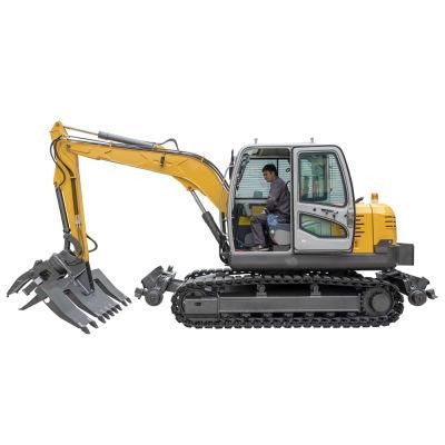 Jinggong Railway Sleeper Changer Crawler Excavator for Sale