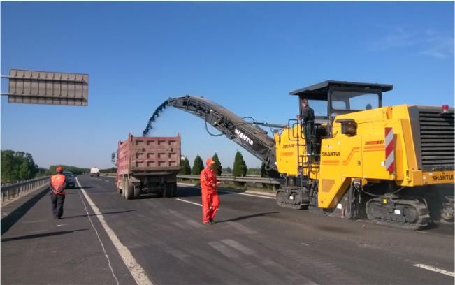China Shantui Sm200m-3 Road Milling Machine with 2000mm Milling Width