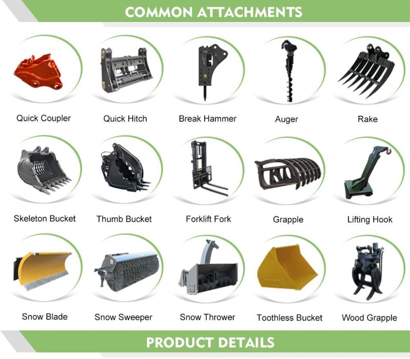 Cost Effective Excavator Loader Mini Backhoe Loader Dubai for Sale