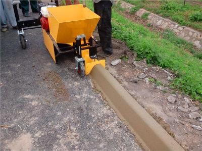 Small Landscape Road Kerb Curb Slipform Machine