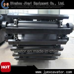 Amphibious Excavator with Pontoon in The Water Jyp-86