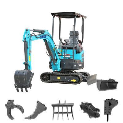 CE Cheap Chinese Mini Excavator Miniexcavadoras Kunota for Sale