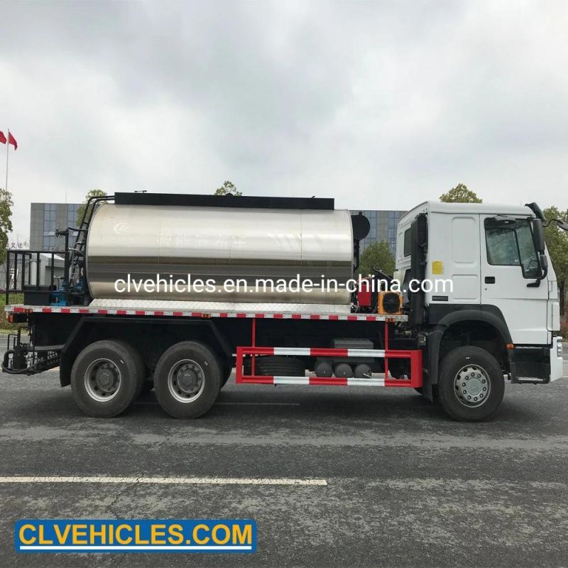 Sinotruk 9m3 12m3 14m3 Bitumen Asphalt Distribution Sprayer Truck