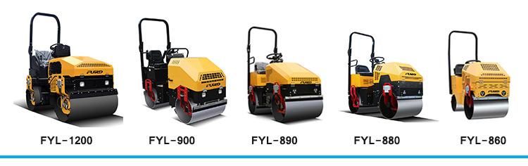 Ride on Small Hydraulic Soil Asphalt Compactor Vibratory Road Roller for Sale