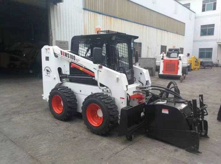 E-Tech Mini Skidsteer Front Loader Et100 Tracked Skid Steer Loader