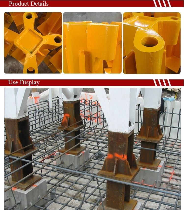 Fixing Angle Foundation Base for Tower Crane Parts