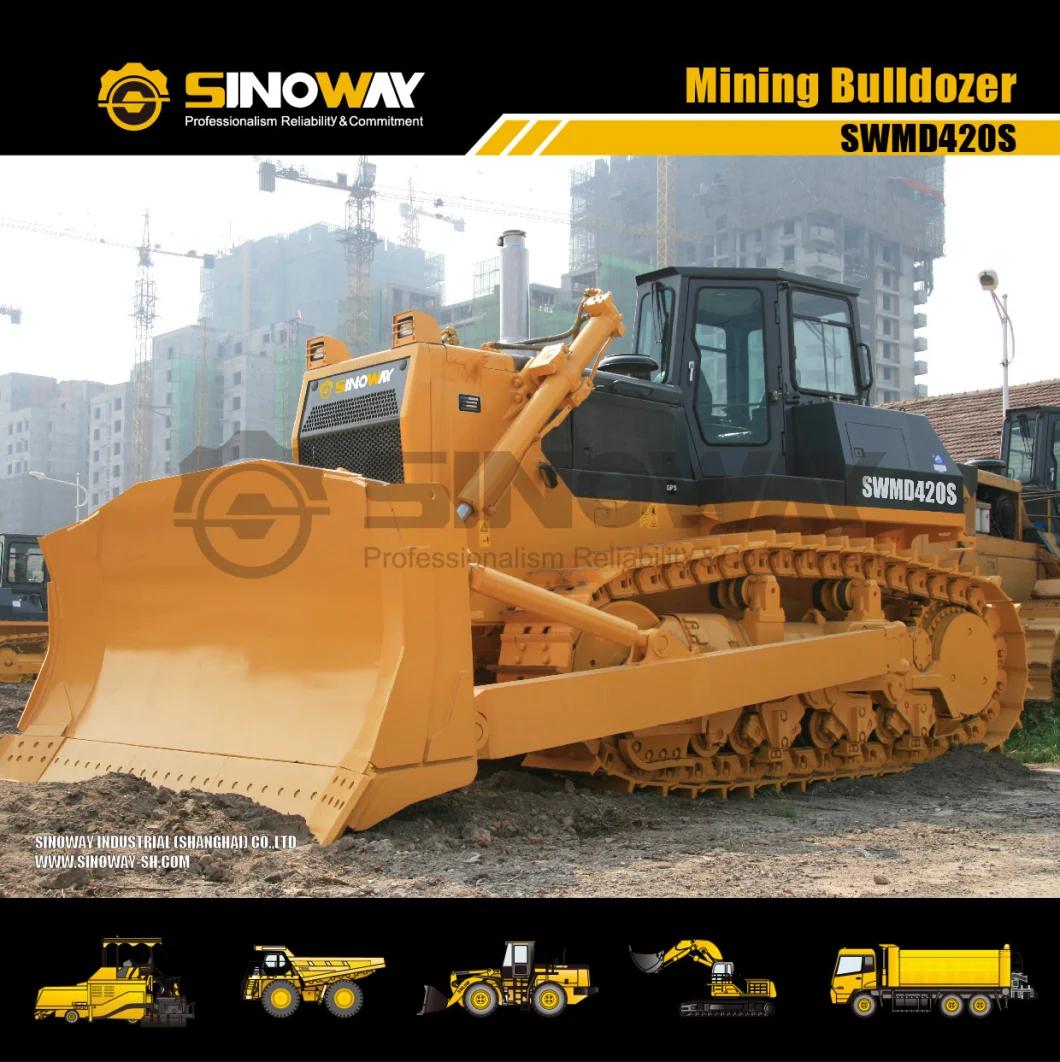 53ton Mining Bulldozer 420HP Crawler Tractor Bulldozer for Earthmoving