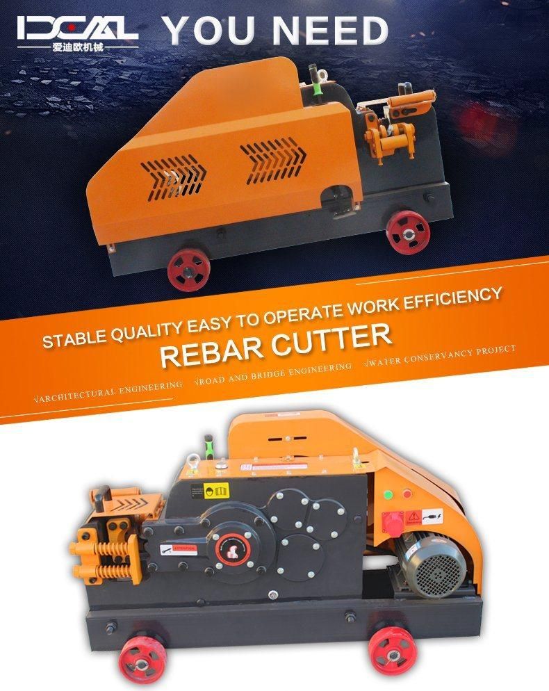 Gq40d Circular Blade Steel Bar Cutting Machine Powerful Steel Cutter Without Burr