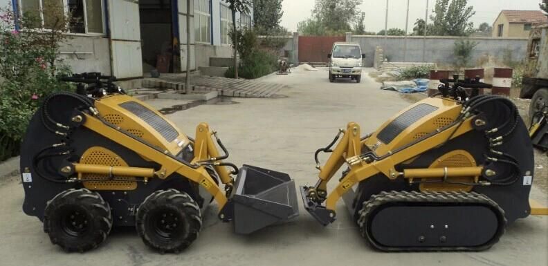 23HP Ce Mini Dumper with Pallet Fork Digger Auger Trencher