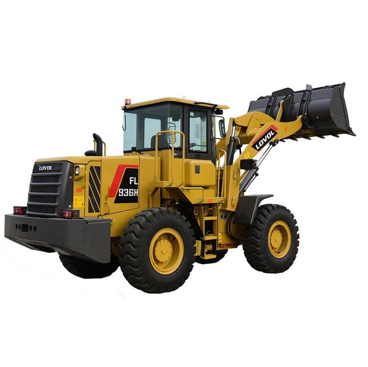 Hot Sale 3 Ton FL936f Foton Lovol Wheel Loader FL936h Payloader for Sale