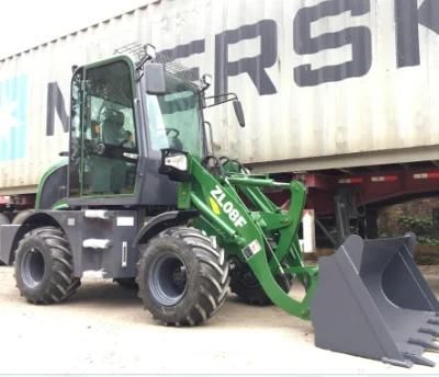 Europe Design Hot Sale 0.8 Ton Mini Wheel Loader Front End Loader with CE for Sale