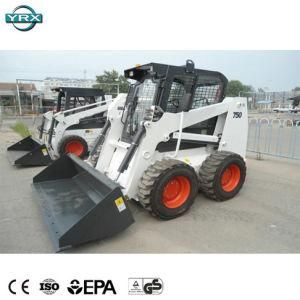 Hot Selling 750kg Rated Capacity Mini Skid Steer Loader