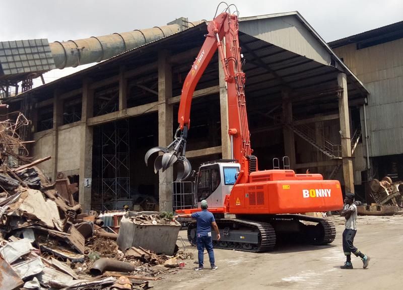 Bonny 33ton Electric Crawler Scrap and Waste Material Handling Machine Made in China