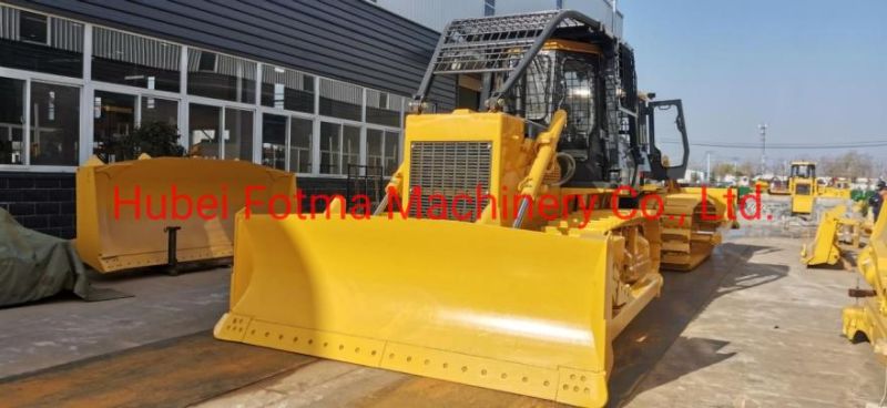 160HP Forest Lumbering Bulldozer 16f Dozer with Winch to Pull Logs