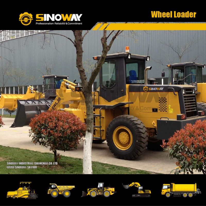 Small Payload Mini Payloader Compact Payloader 3 Ton Payloader with Cummisn Engine