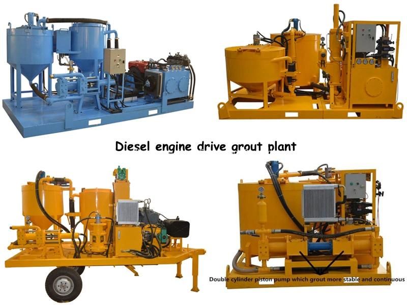 Diesel Grout Plant Price for Kuwait Customer