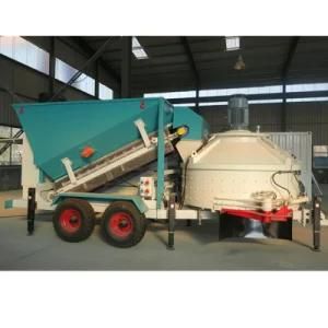 Small Mobile 25m3/H China Construction Ready Mix Mobile Concrete Mixing Plants