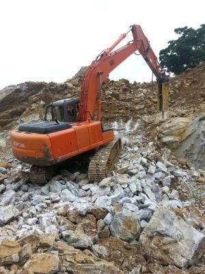 Hydraulic Breaker Hydraulic Hammer Ray Rhb140 High Frequency Mining Hydraulic Rock Breaker Hammer