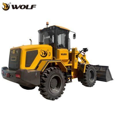 Wolf CE Approved New Model Wl930 Wheel Loader with Best Price