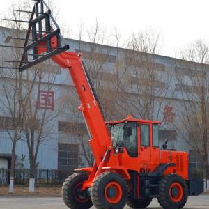 Construction Machinery 4ton Telescopic Wheel Loader Tl4000, Loader with Weichai Engine