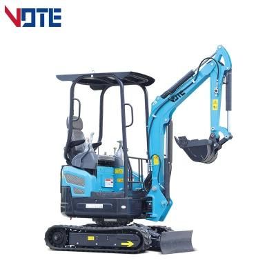 CE Approved 0.8t 1t 1.2t 1.5t 1.8t Mini Excavator Work in Garden New Design Is Cheaper Small Digger Hot