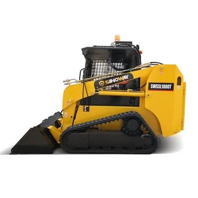 Mini Skid Steer Loader 75HP Skid Steer Track Loader
