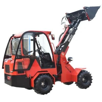 2000kg CE EPA Powerful Compact Size Telescopic Wheel Loader for Individual Construction/Farming/Forestry Usage