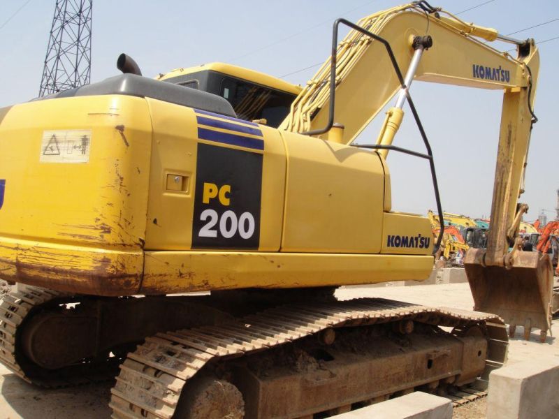 Japan Made Used Komatsu PC200-7 Crawler Type Excavator PC200 PC220