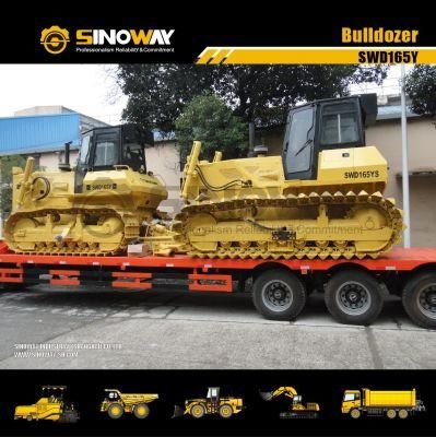 Wetland Crawler Bulldozer 165HP Landfill Bulldozers for Sale