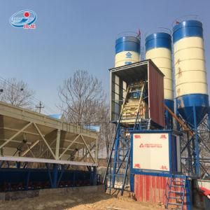 Hzs50 Fixed Ready Mixed Concrete Mixing Batching Plant for Construction