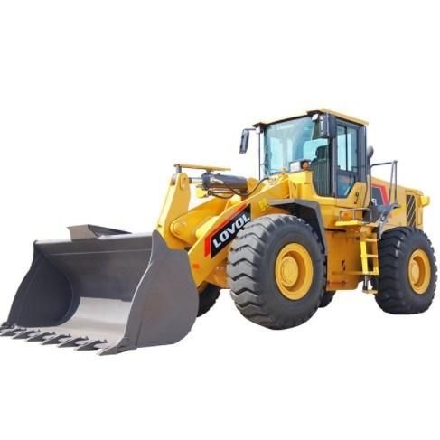 Foton Lovol 5 Ton Wheel Loader FL958h with Rock Bucket in Africa