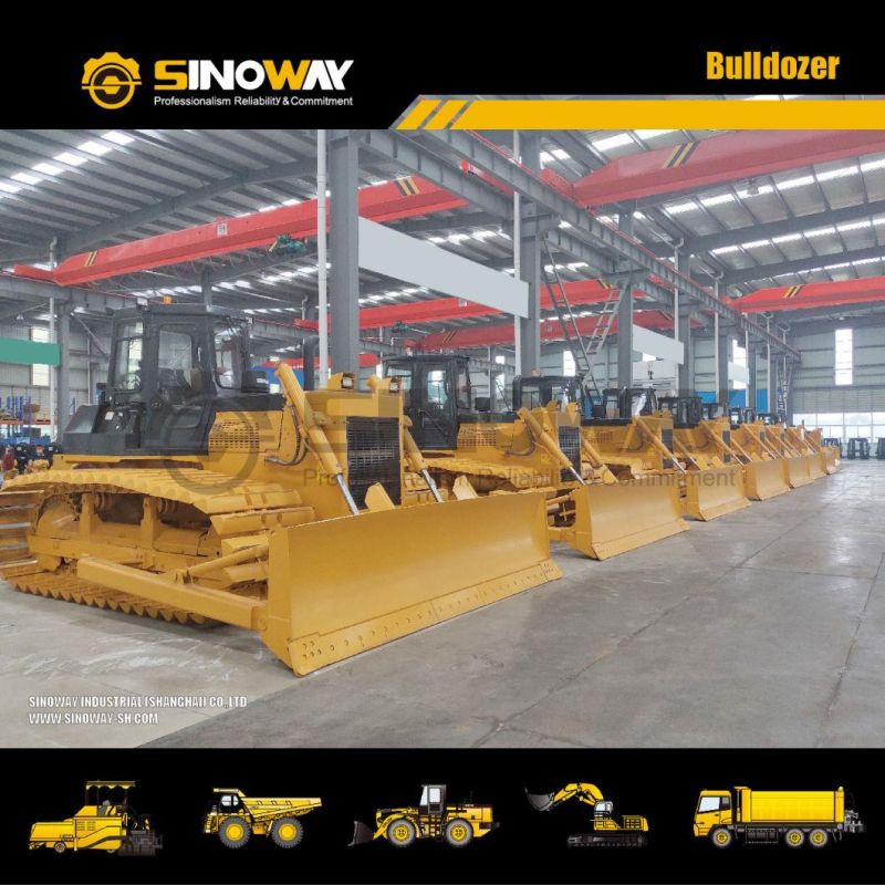 165HP Wetland Crawler Tractor 18.3ton Swamp Tractor