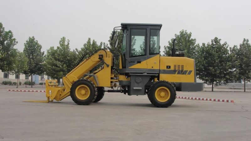 Articulated Telescopic Extend Arm Small Wheel Loader