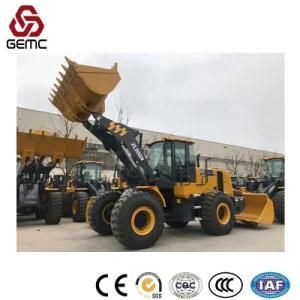 5 Ton Mini Wheel Loader Backhoe Loader Mechanical Loading