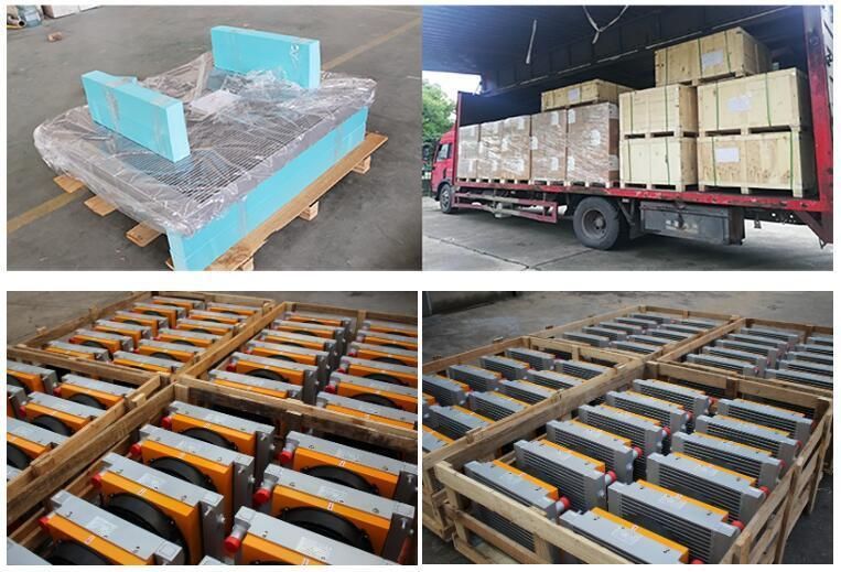 Air Cooled Microchannel Hydraulic Oil Cooler Radiator Heat Exchanger, Air Oil Cooler, Compressor Cooler, Ah1012 Ah1470 Ah1490 Ah1680 Af0510 Af1025 Ah0608 Aw0607