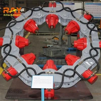 Excavator Mounted Concrete Pile Breaker for Piling Construction