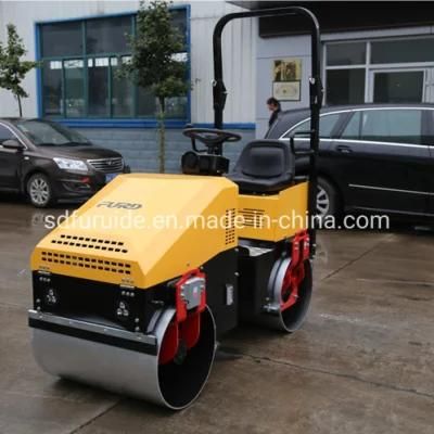 Smooth Drum Road Roller Double Drum Vibratory Road Roller Compactor Fyl-890