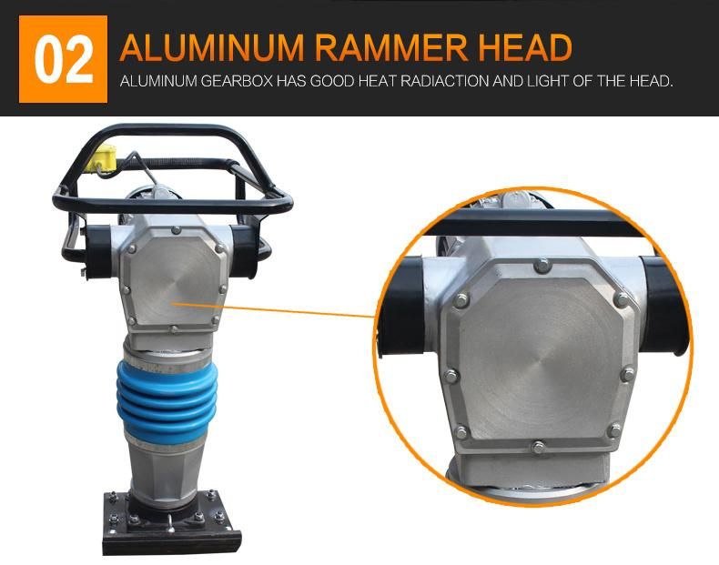 Vibrating Plate Compactor Tamping Rammer / Tamping Rammer with Honda Gx100