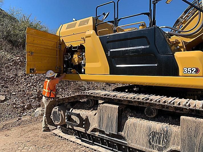 Cater Pillar Used and New Large Digger Hydraulic Demolition Crawler Excavator 340 Straight Boom/340UHD/352UHD