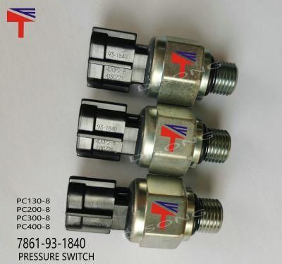 High Quality OEM PC130-8 PC200-8 PC300-8 Excavator Low Pressure Switch Sensor 7861-93-1840