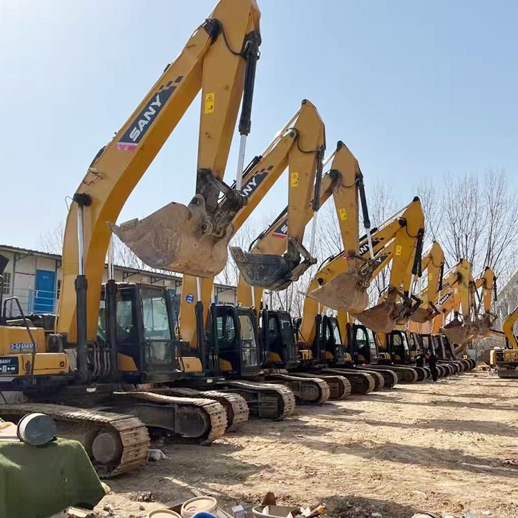 Original Engine Used Excavator Sany Sy215c Excavator Second Hand Sany 215 for Sale Good Condition
