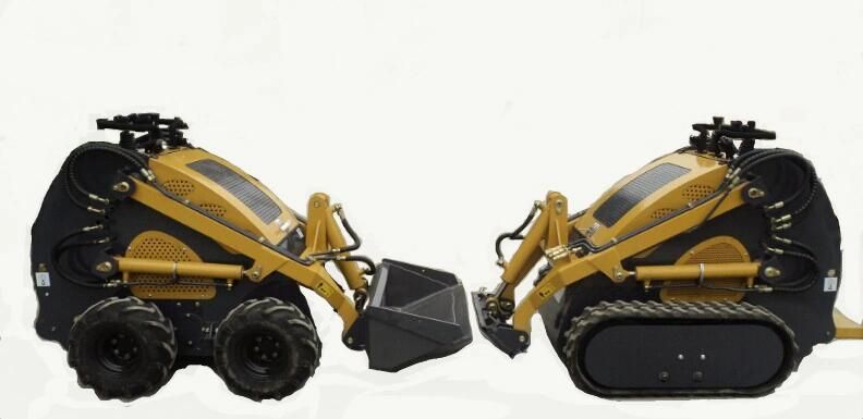 23HP Ce Mini Dumper with Pallet Fork Digger Auger Trencher