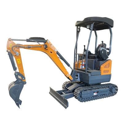 1.9 Ton Mini Hydraulic Crawler Excavator with 0.045cbm Bucket